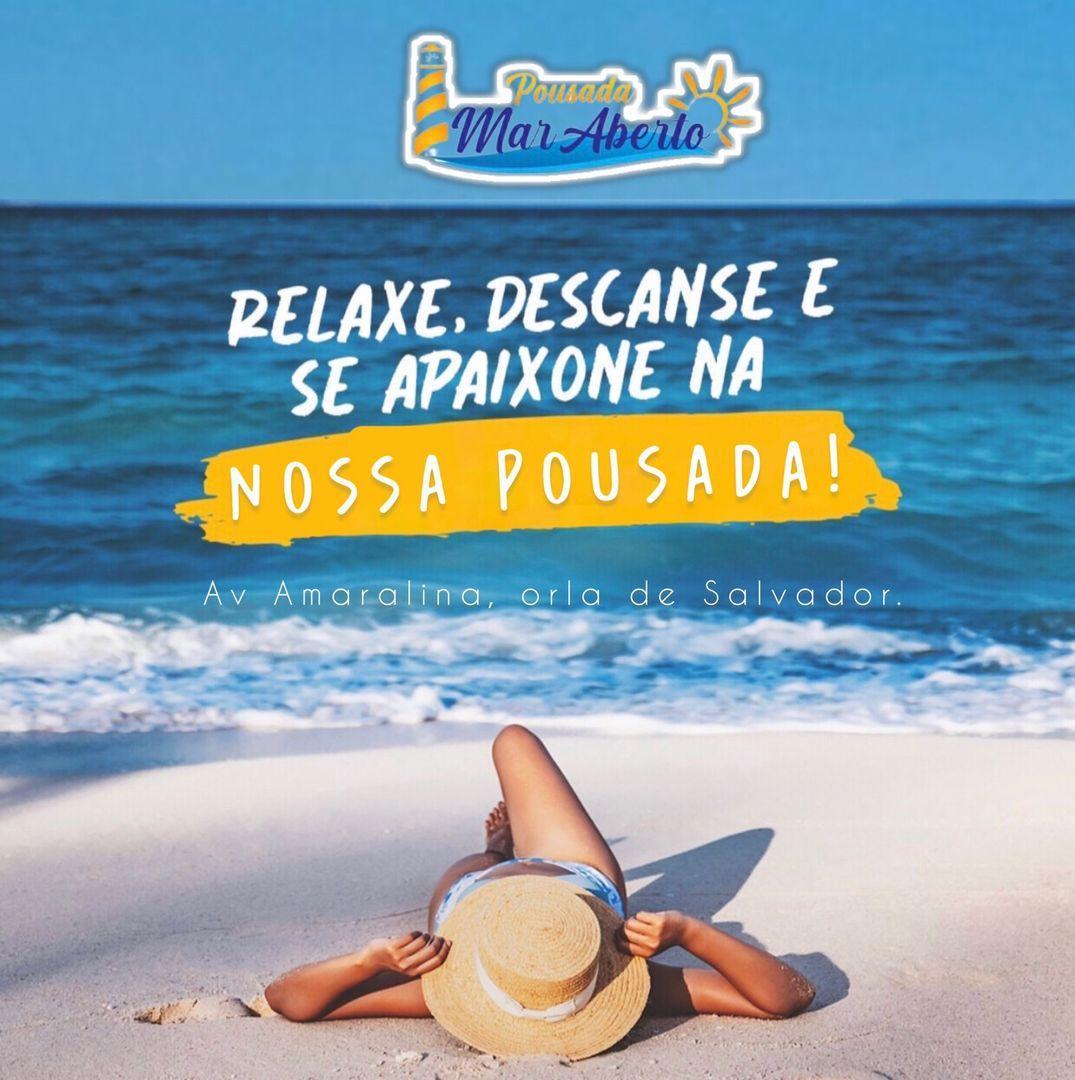 Pousada Mar Aberto Salvador Bagian luar foto